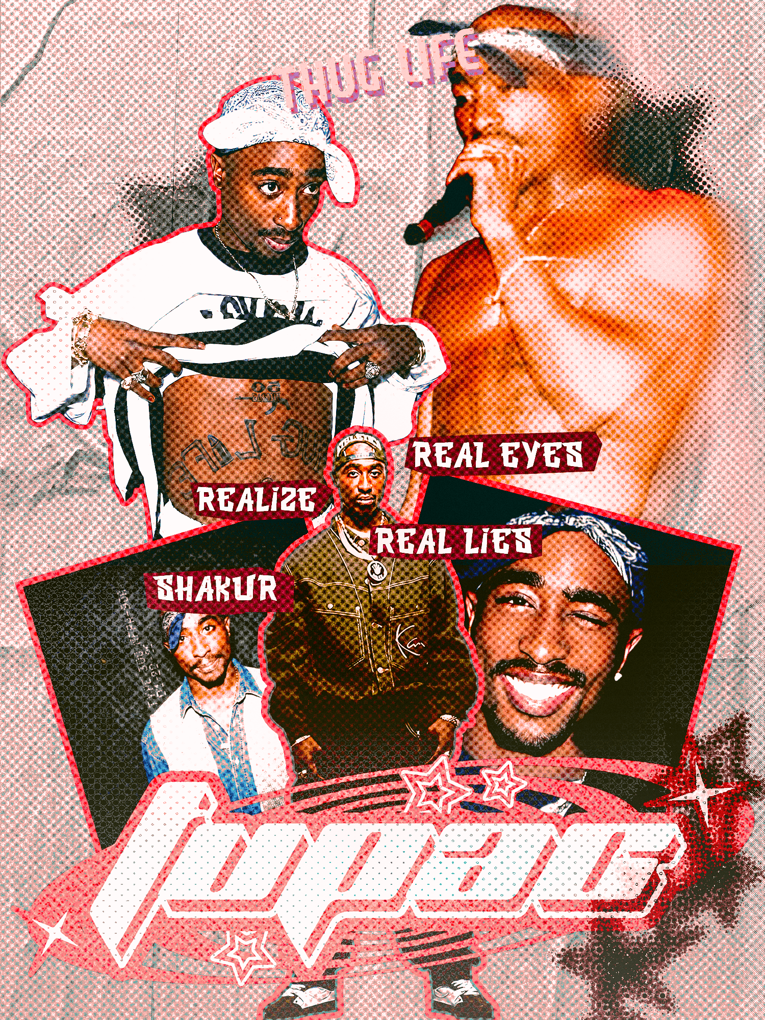 Halftone Concert Poster